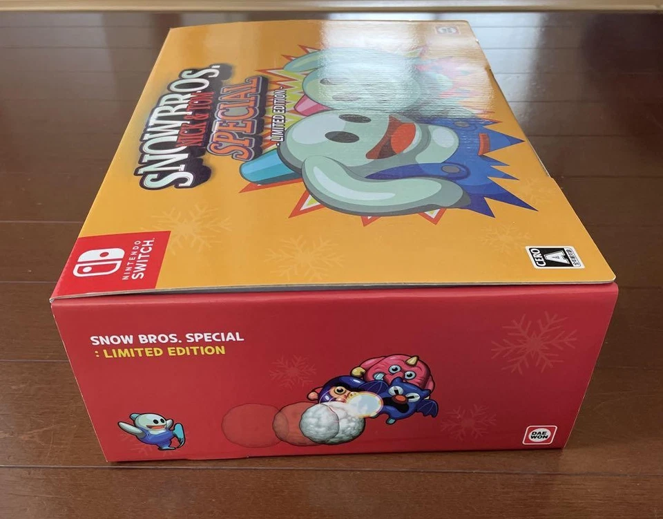 SNOWBROS. NICK & TOM SPECIAL Limited Edition Nintendo Switch Games Japan New - Image 2 of 3