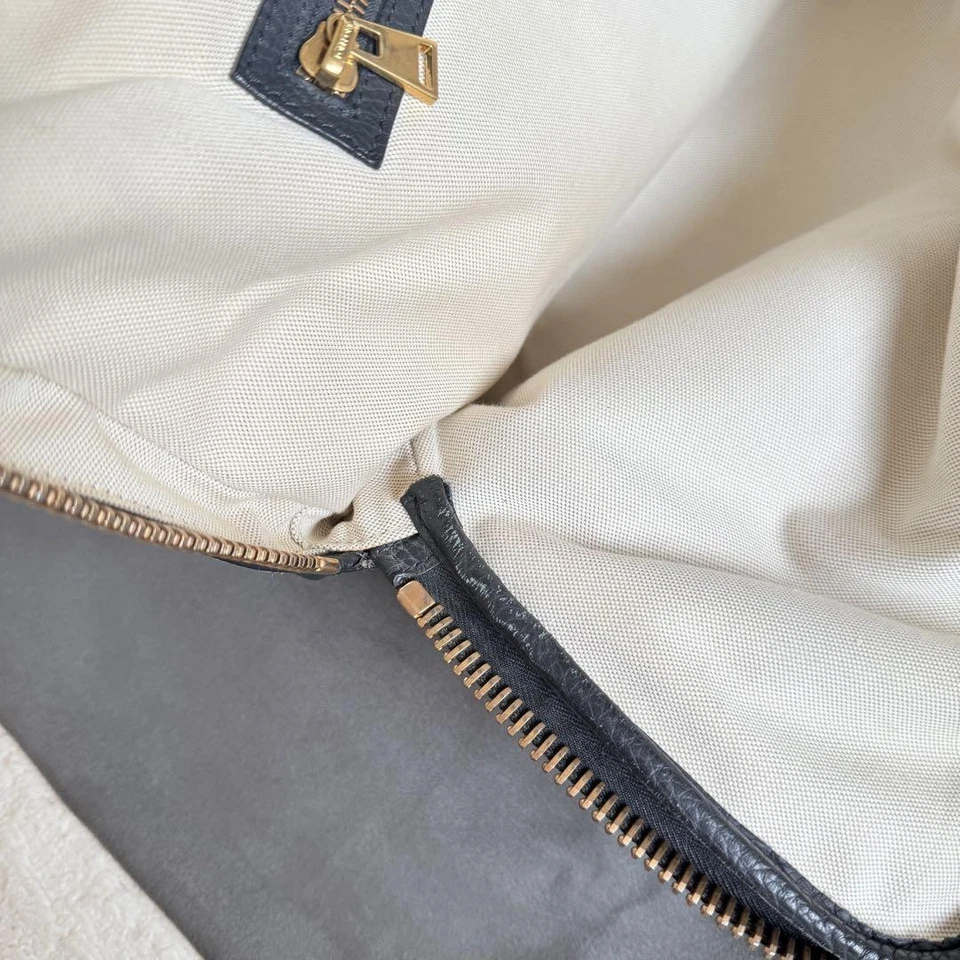 Auténtico Estuche para Documentos de Cuero Negro TOMFORD Maletín Bolso de Negocios Correa Foto 4 de 4