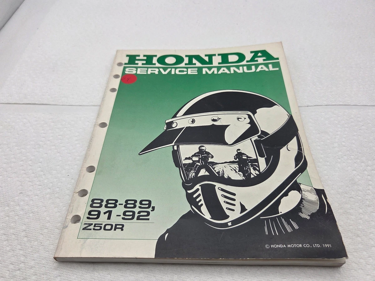 Honda Motorcycle Manuals and Literature Z50R Repair for sale | eBay