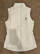 2026 Berckmans Masters Womens Peter Millar White Golf Vest Size Small