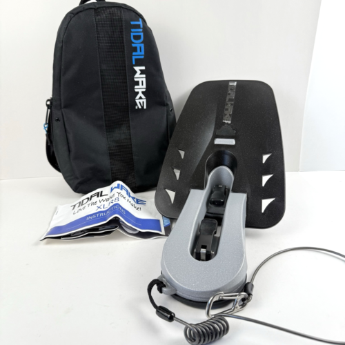 Tidal Wake XLR8 Wake Surf Shaper High Performance Silver Boating Surfing Wave