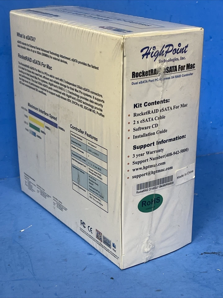 Highpoint RocketRAID 2314m2 3 Gb/s eSATA Connector - Image 2 of 2