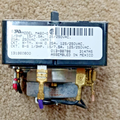 FRIGIDAIRE DRYER TIMER 131960800 W/SWITCHES