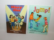 Set of 2 Harcourt Beginning Reading Level 4-4.5 Books Readers