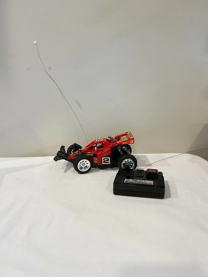 Mini Panther Red Nikko America Radio Controlled RC Car in Box | Complete | Works - Image 2 of 4