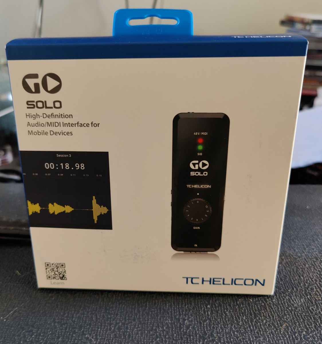 TC-Helicon GO SOLO Audio/MIDI Interface for Mobile Devices. Brand
