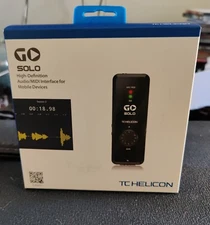 TC-Helicon GO SOLO Audio/MIDI Interface for Mobile Devices. Brand New! NIB