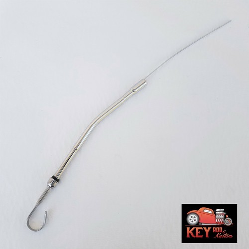 Pontiac Chrome Engine Dipstick & Tube 196579 455 428 421 400 350 326