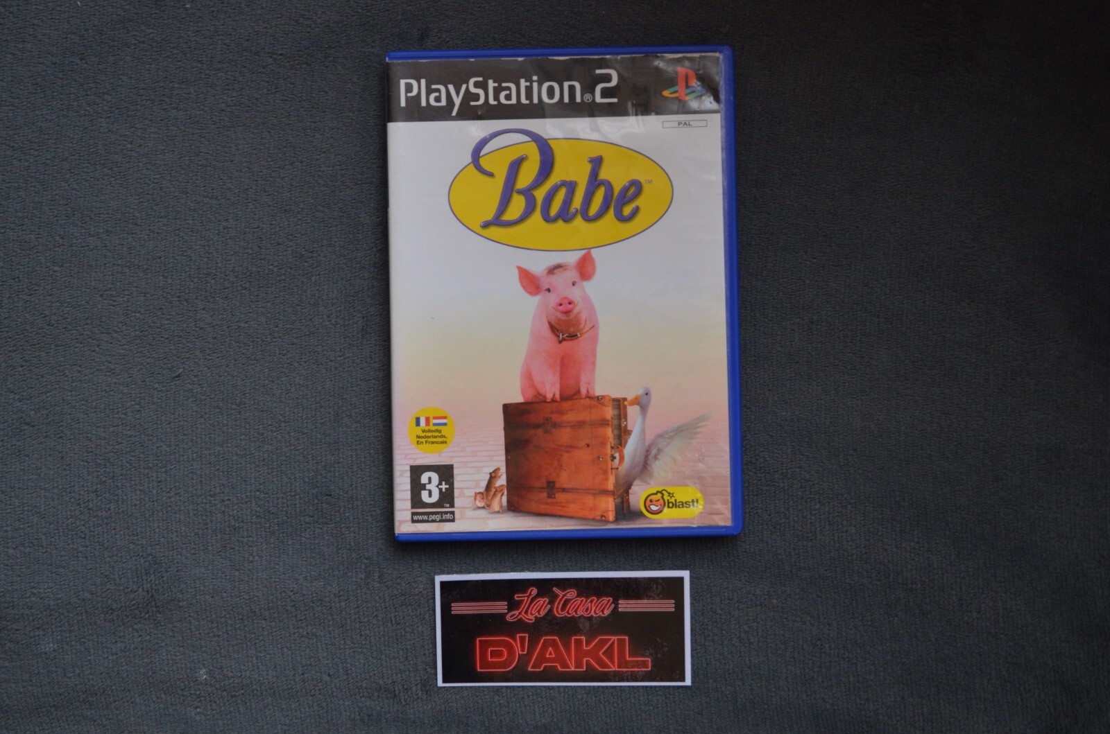 Babe sans notice sur Playstation 2 - PS2 FR TTBE