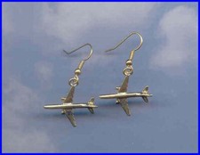 B-777 Airliner Earring Aircraft Airplane Plane 99's Aviatrix Made in the USA
