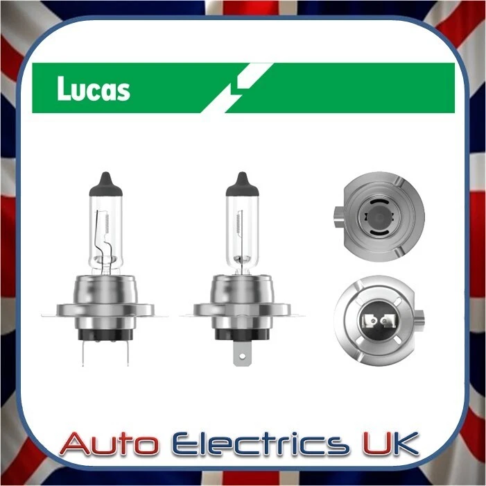 H7 LLB477 5000K BRIGHTER UPGRADE BULB HALOGEN HEADLIGHT HEADLAMP X 2 BULBS LUCAS - Image 3 of 4