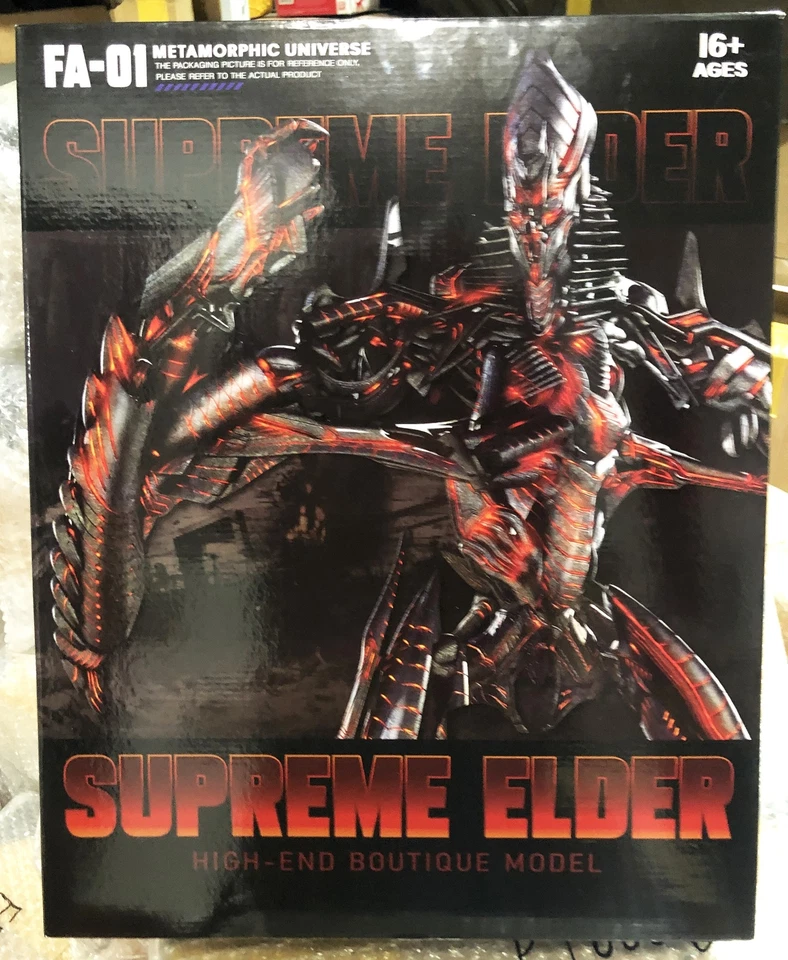 FA-01 Elder The Fallen Oversized Ver. Transformable FA01 Figure Action In Stock - Image 2 of 4
