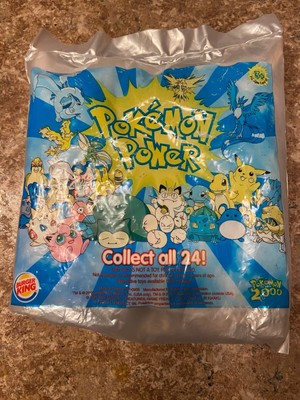 Pokémon Power Burger King Kids Meal Toy, 2000, KEP-0905, New Sealed, Cake Topper