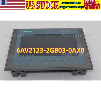 New Siemens 6AV2 123-2GB03-0AX0 6AV2123-2GB03-0AX0 HMI KTP700 Basic Panel