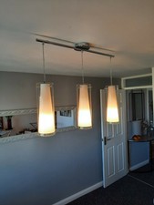 Guerrein Chrome Effect Pendant Ceiling 