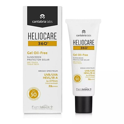Heliocare 360 Gel Oil-Free Dry Touch SPF50 50ml