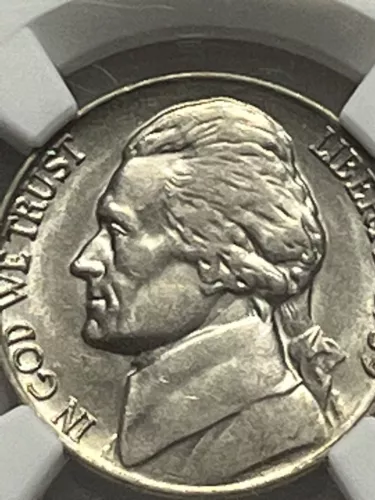1939 P REV of 40 Jefferson nickel graded NGC AU 55 - nice Coin High Grade Lot M1