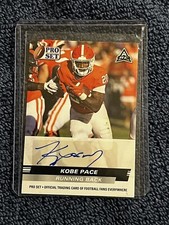 2022 Leaf Pro Set Football #PSA-KP1 Kobe Pace AUTO ROOKIE CARD RC