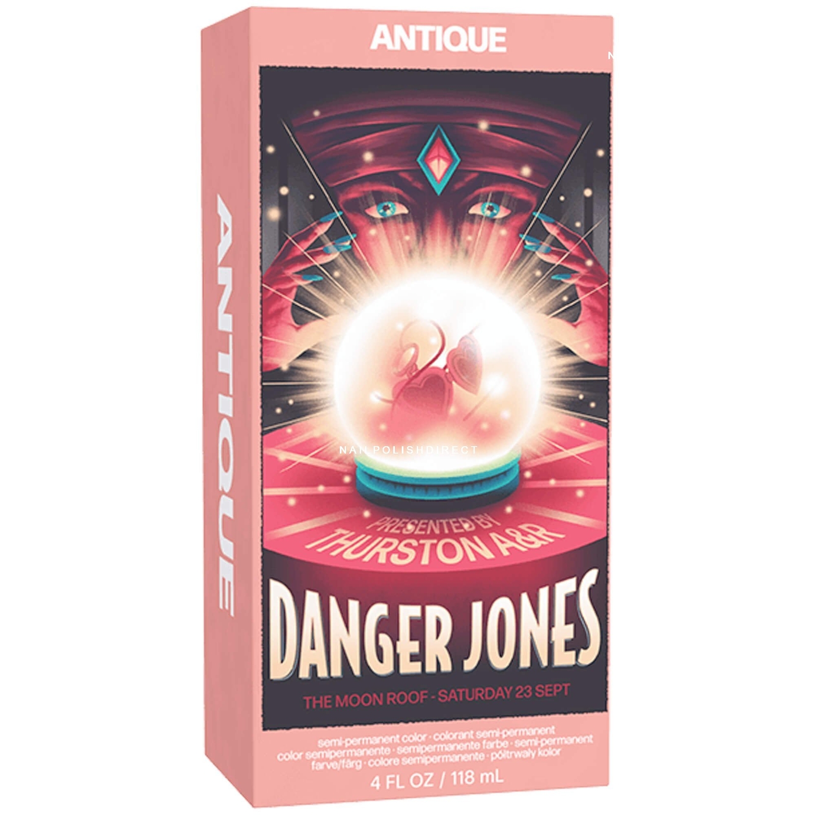 Danger Jones Antique Semi-Permanent Hair Dye - Vegan & Cruelty-Free 118ml