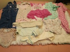 Baby Girl Clothes  3-6  Months lot of 10 Child of Mine, Kyle & Deena, Carter's