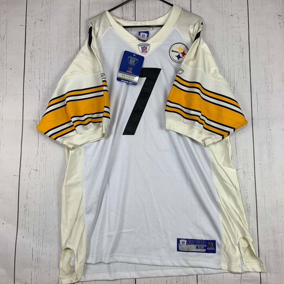 NFL Steelers B.Roethlisberger 7 ジャージ M Ben Roethlisberger #7 Pittsburgh Steelers NFL 2006 Super