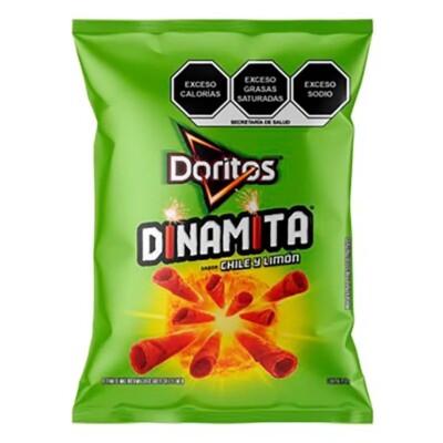 Mexican Chips 5 Bags Doritos Dinamita Barcel (70 g Each)