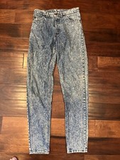 Vintage LEVIs Orange Tab Stone Washed Men's Jeans USA Made 36 x 31