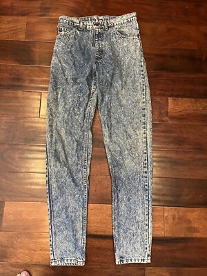 Vintage LEVIs Orange Tab Stone Washed Men's Jeans USA Made 36 x 31