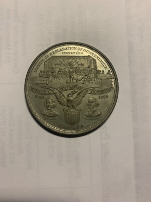 1892-1893 Signing of Declaration of Independence Landing of the pilgrims 