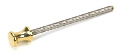 Vom Amboss 90437 Messing poliert Ende SS M6 110mm Gewindestange