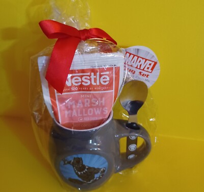 Marvel's Black Panther Nestle Mug set, Spoon, Mug & Cocoa Mix