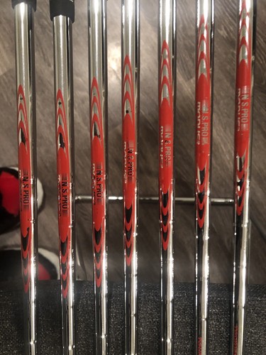 left hand sim max iron set 5-A nspro modus tour120 flex Stiff - Picture 4 of 5