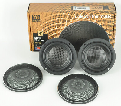 MOREL MM3 HIGH-END 3.5'' CONE MIDRANGES, THE POWERFUL MASTERPIECE NEW GENUINE KIT