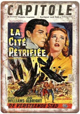 Monolith Monsters Vintage Movie Poster Old Retro Look Metal Sign MP2978