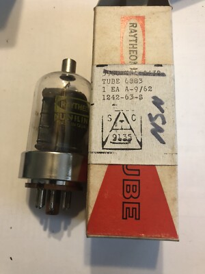 RAYTHEON Vacuum Tube New Old Stock NOS CK6883 Free Shipping!!