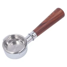 Bottomless Portafilter 54mm Espresso Portafilter with Single Layer Filter Scr...