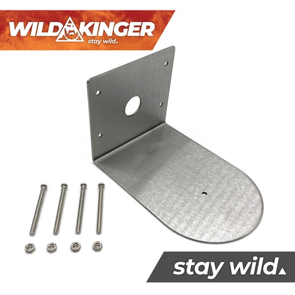 Wildkinger Edelstahl Halterung Kaltraucherzeuger Smoker Kaltrauchgenerator Bbq-image