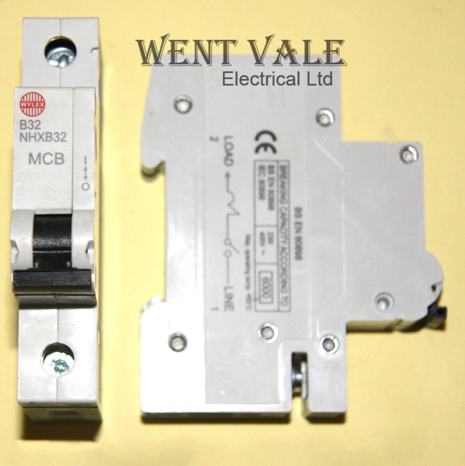 Wylex NHXB32 - 32a Type B Single Pole MCB Latest Model Unused