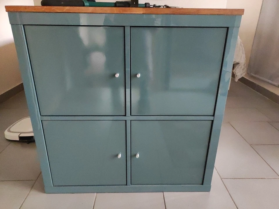 IKEA Kallax Tür mit Einsatz petrol nicht mehr erhältlich - Bild 2 von 3