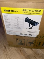 NEW NiceFoto HA-3300B II 330W COB LED Video Light item #640207