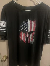 Grunt Style Men's T-Shirt MOLON LABE Military Black No Tag Size XL?           B5