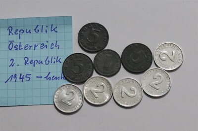     AUSTRIA MINORS MOSTLY HIGH GRADE + PROOF B55 #22 ZB5
