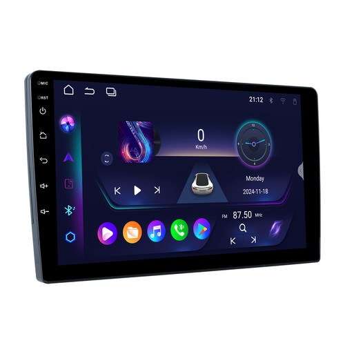 REAKOSOUND Bluetooth Single Din Car Stereo MP3 Player Radio In-Dash Fm USB AUX - Picture 2 of 16