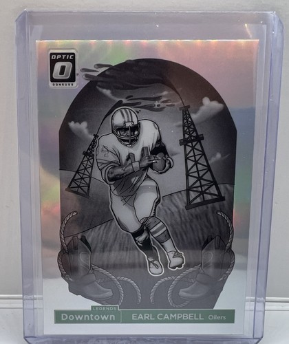 🔥2024 Optic Earl Campbell Downtown Legends H.O.F. Houston Oilers