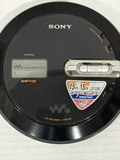 Sony D-NE330 Portable MP3 CD Walkman Player Black TESTED 