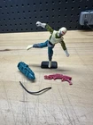 1989 vintage Hasbro GI Joe DEE-JAY 3.75" action figure BROKE CROTCH