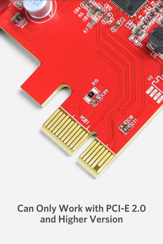 Inateck KTU3FR-4P / 4-Port USB 3.0 PCI-E Card For PC and Mac Pro (2008-2012) - Image 2 of 4