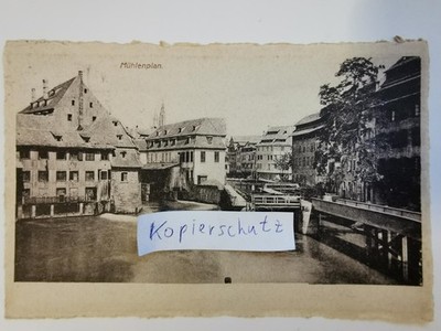AK Strassburg Strassbourg Mühlenplan gel. 12.10.1907 Wiesbaden