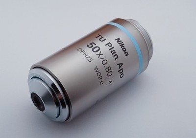 Nikon TU Plan Apo 50x/0.80 EPI WD 2mm Microscope Objective