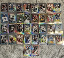 💥2025 Panini Donruss Optic SILVER PRIZM Lot (34)